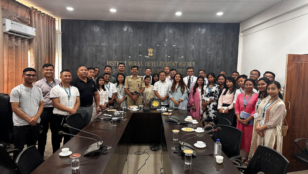 MCS trainee officers visit SWGH to understand district and grassroot-level governance
