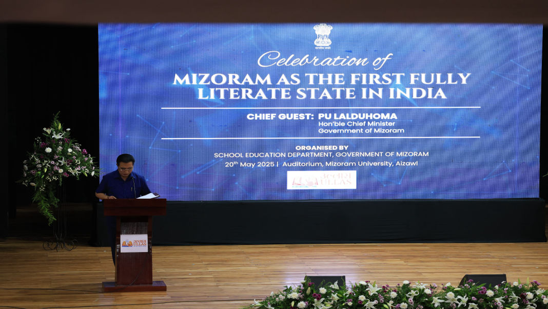 Mizoram becomes India’s first fully literate state under ULLAS initiative