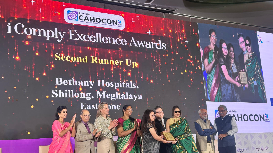 Shillong's Bethany Hospital recognized as a Centre of Excellence in infection prevention and antimicrobial stewardship