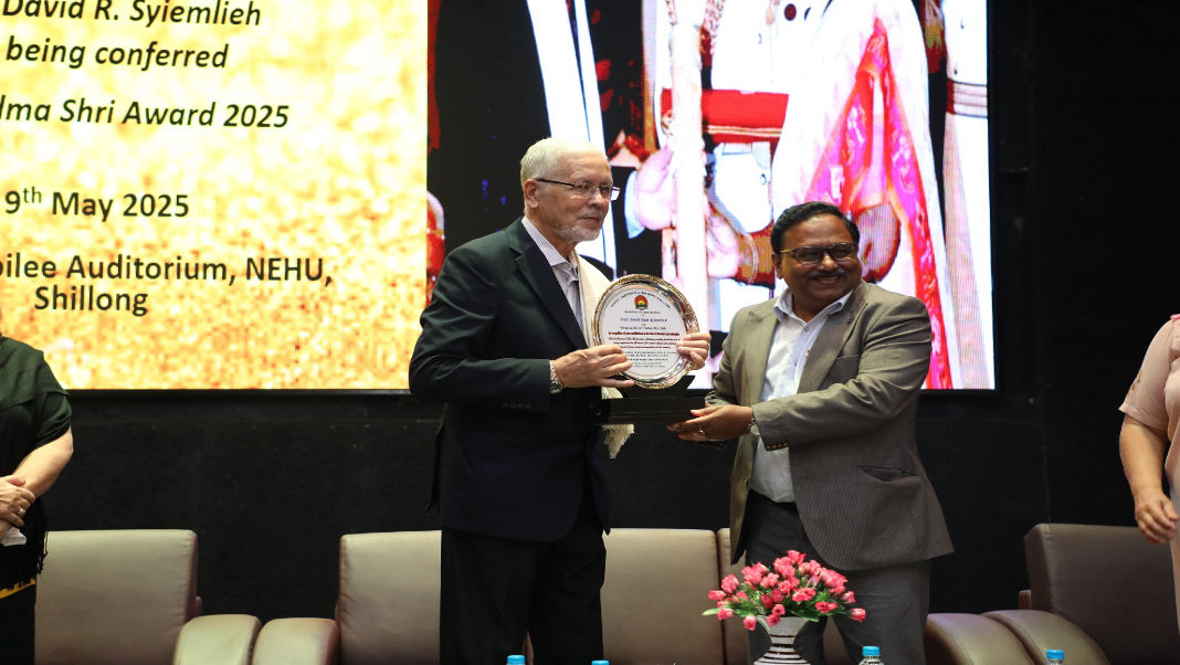 NEHU honours Padma Shri Prof. David R. Syiemlieh