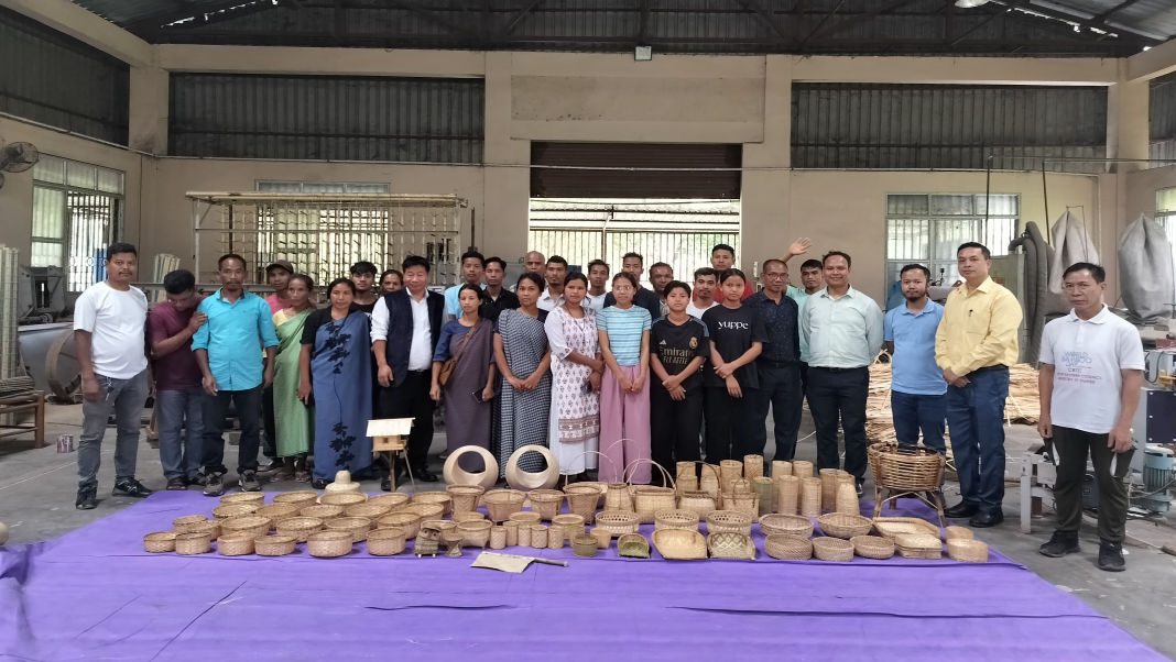 Meghalaya artisans complete training in production of bamboo-based utility & decorative items