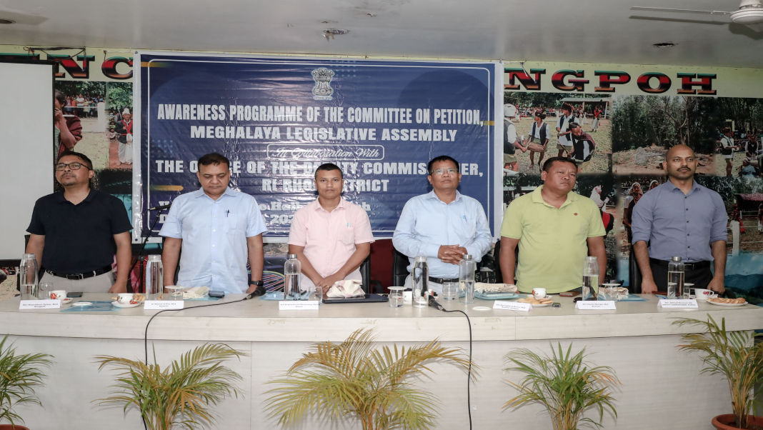 Petitions Committee of Meghalaya Assembly Holds Awareness Programme in Ri Bhoi