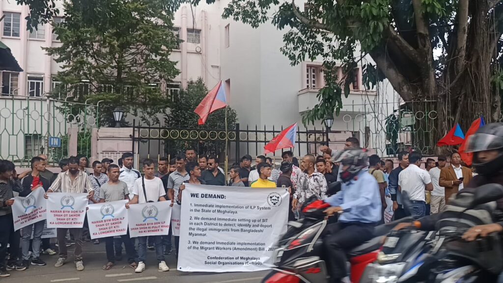 CoMSO stages surprise protest in city to push for ILP