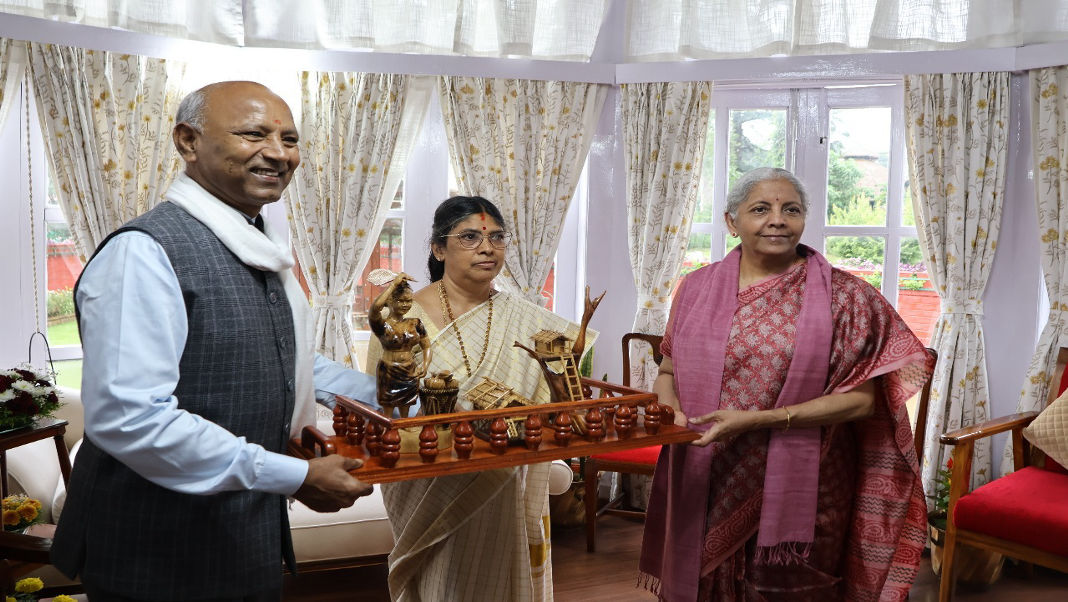 Sitharaman calls on Governor, focus on Meghalaya’s development