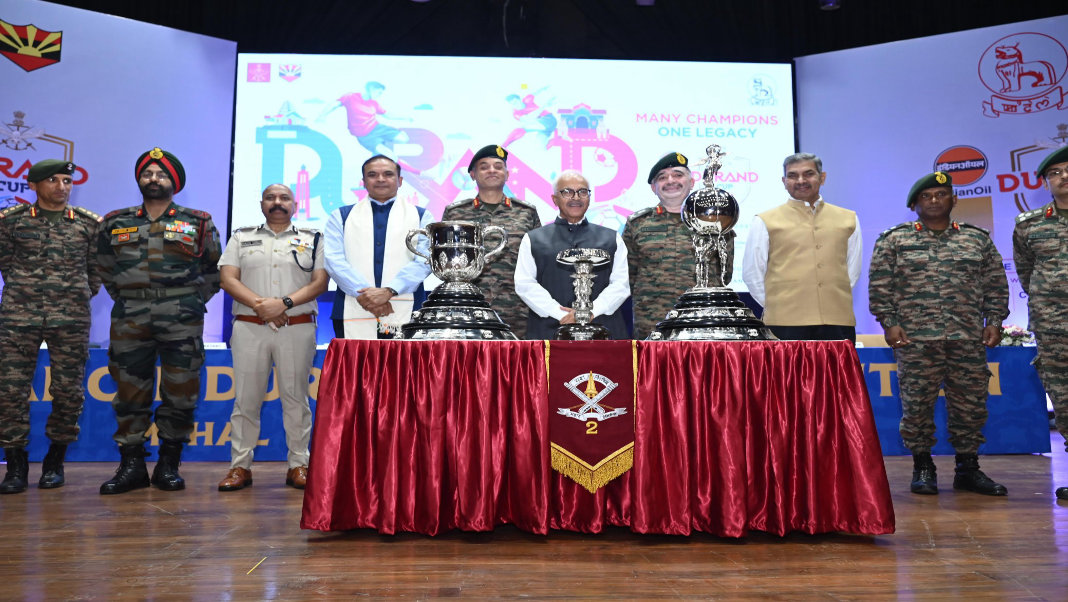 Durand Cup returns to Manipur with grand trophy tour