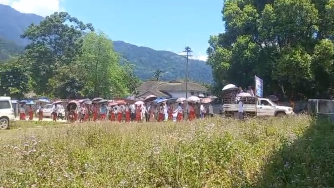 Hundreds of residents protest Siang multipurpose project ahead of PMO-level talks