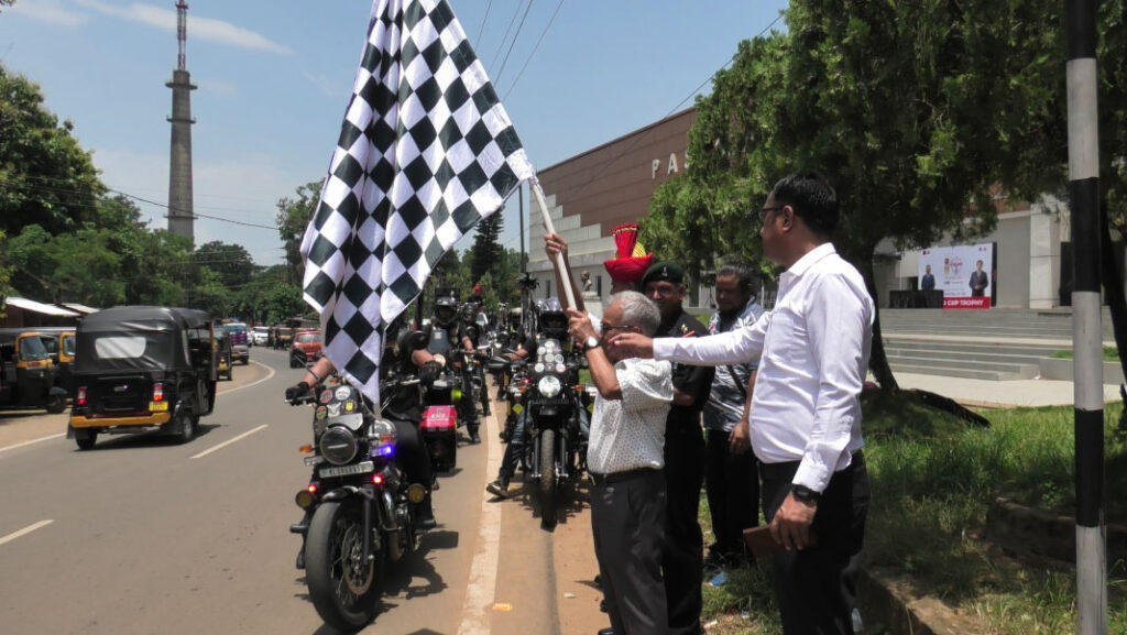 Durand Cup trophy arrives in Tura | Roadshow from P.A. Sangma Stadium to Super Market Complex