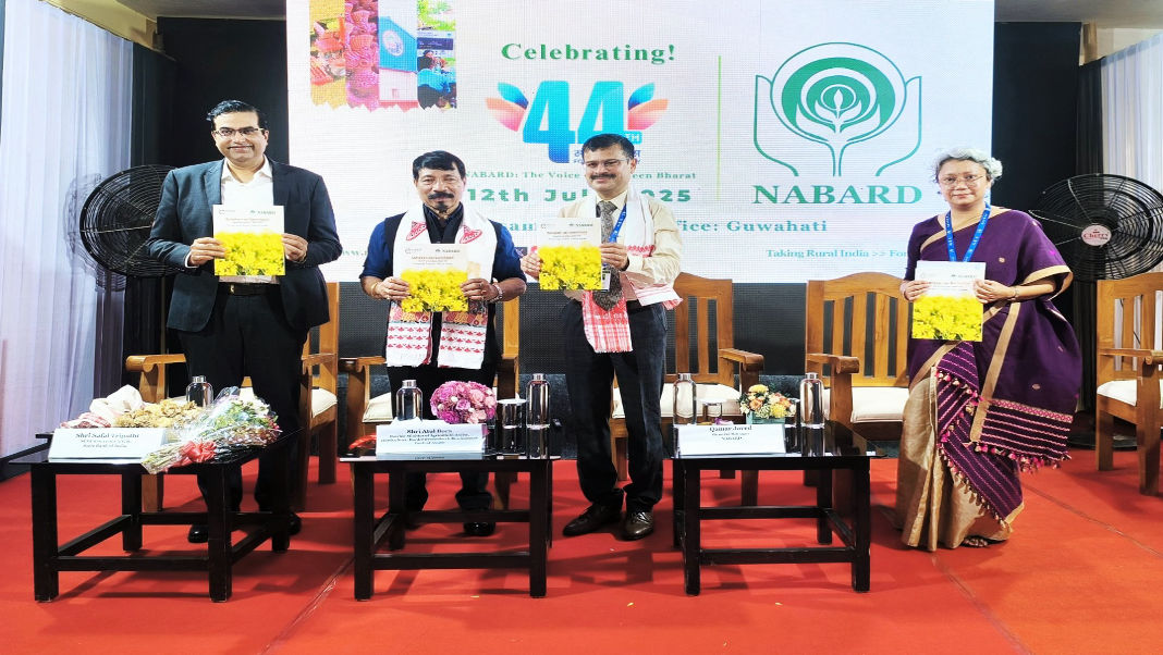 NABARD Assam marks 44th Foundation Day, Honours Rural development champions