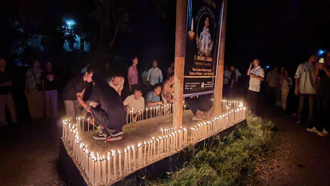 Candlelight Vigil Held in Memory of Late Rikkambe Sangma