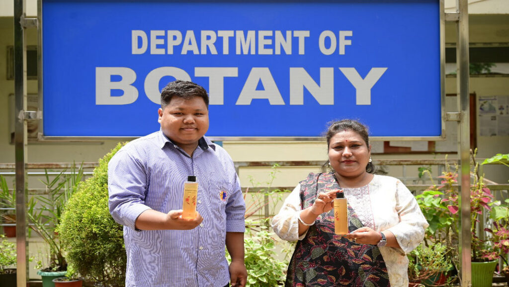 USTM student develops eco-friendly herbal shampoo from campus flora