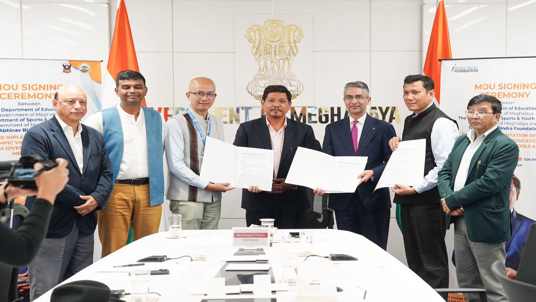 Meghalaya govt signed MoU with Abhinav Bindra Foundation to implement Olympic values education programme