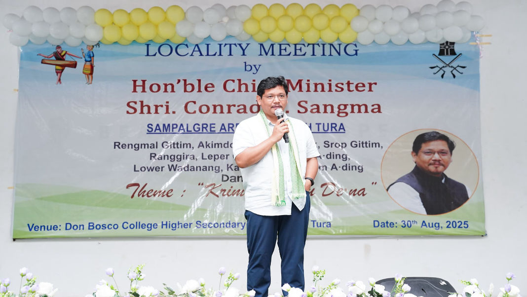 Meghalaya CM visits Sampalgre locality in Tura