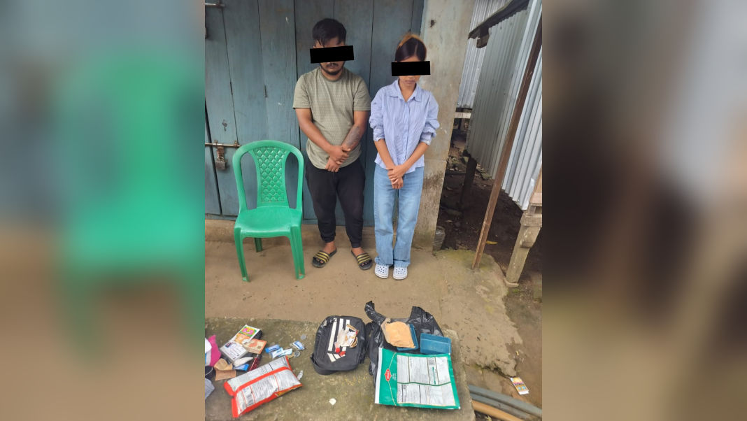 Two arrested with drugs from night super bus in West Garo Hills
