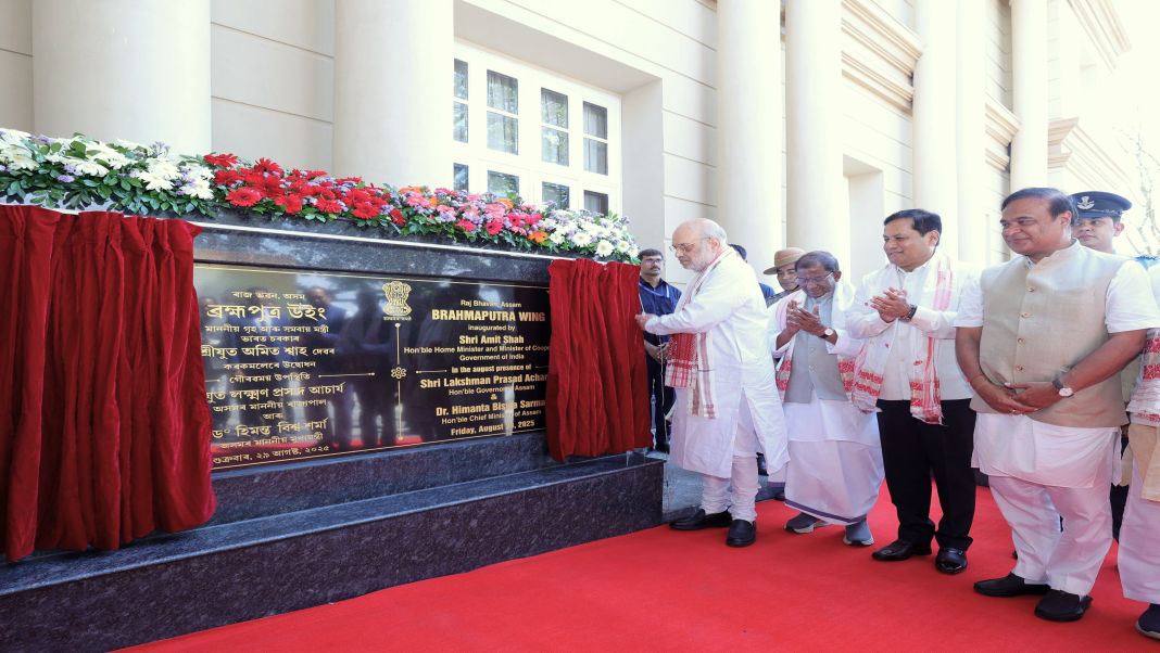 Shah slams Opposition for ‘politics of hatred’, Inaugurates ₹322-crore projects in Assam