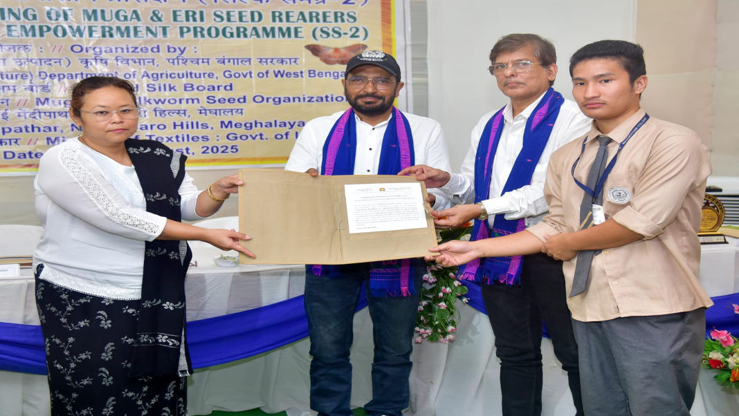 Muga and Eri training empowers farmers in Mendipathar
