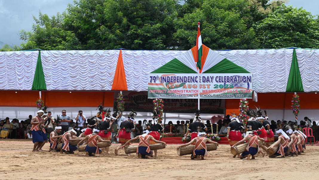 79th Independence Day celebrated at Matchakolgre LP School, Tura