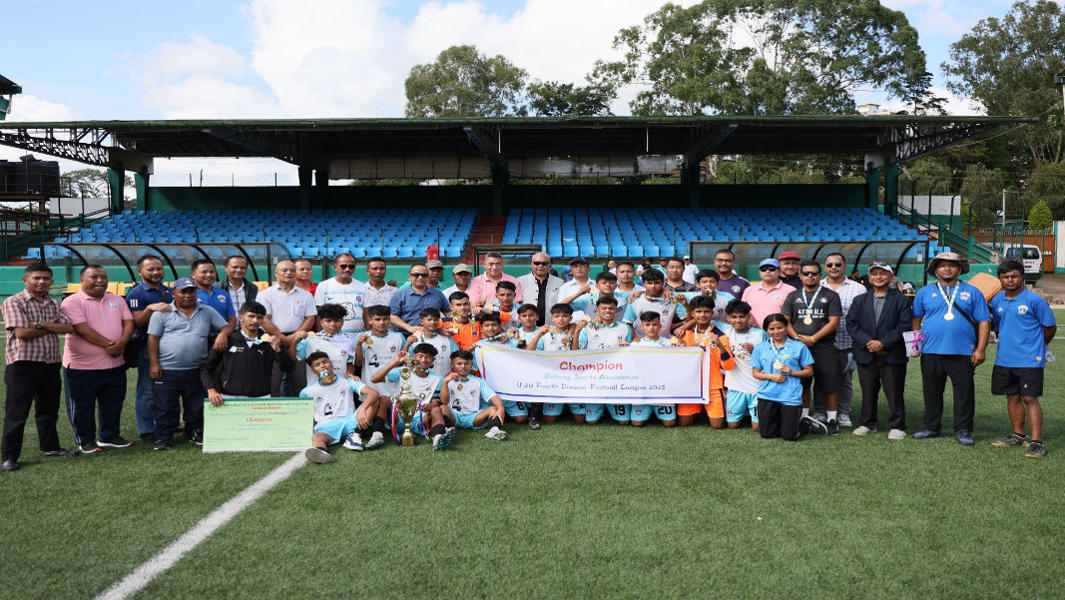 Mawkasiang lift SSA U-20 4th Division 2025 trophy by edging Mawlynrei on penalties