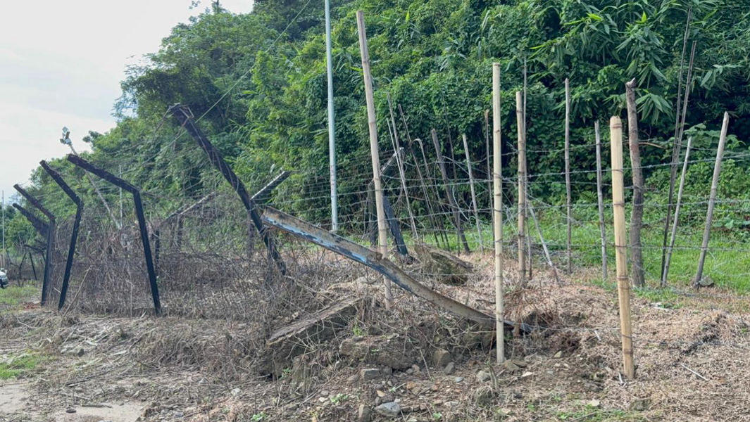 Damaged fence in South West Khasi Hills opens door for Bangladesh infiltration, says locals