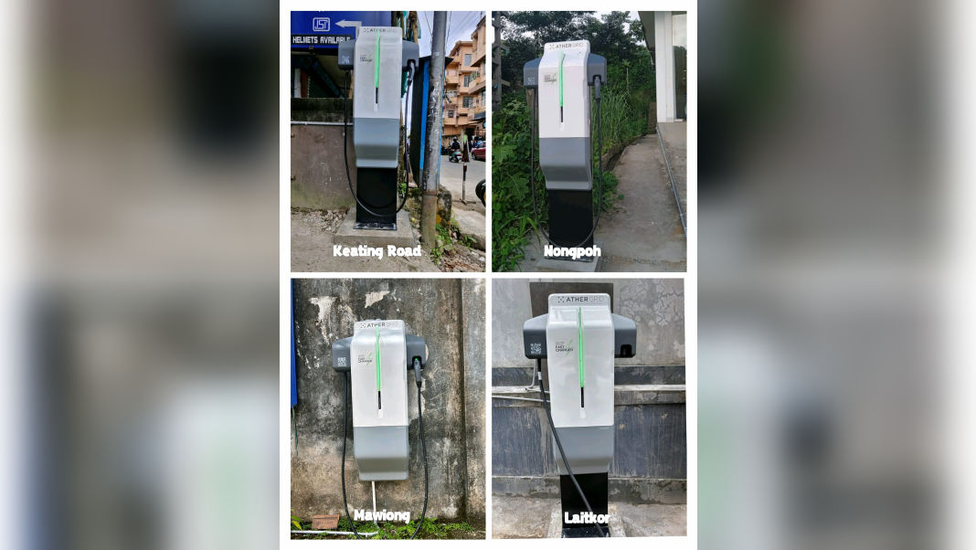 Meghalaya gets first free public EV charging stations