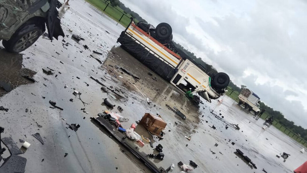 Father and son killed in road mishap in Moran