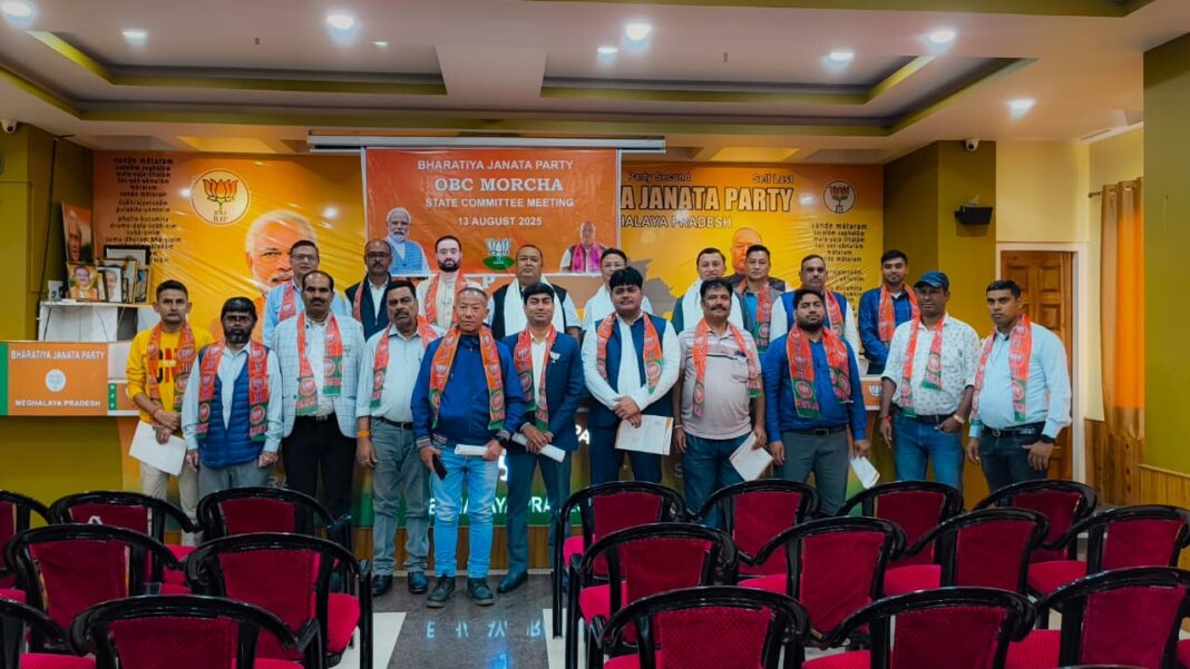 BJP to ask Govt to recognise OBCs in Meghalaya