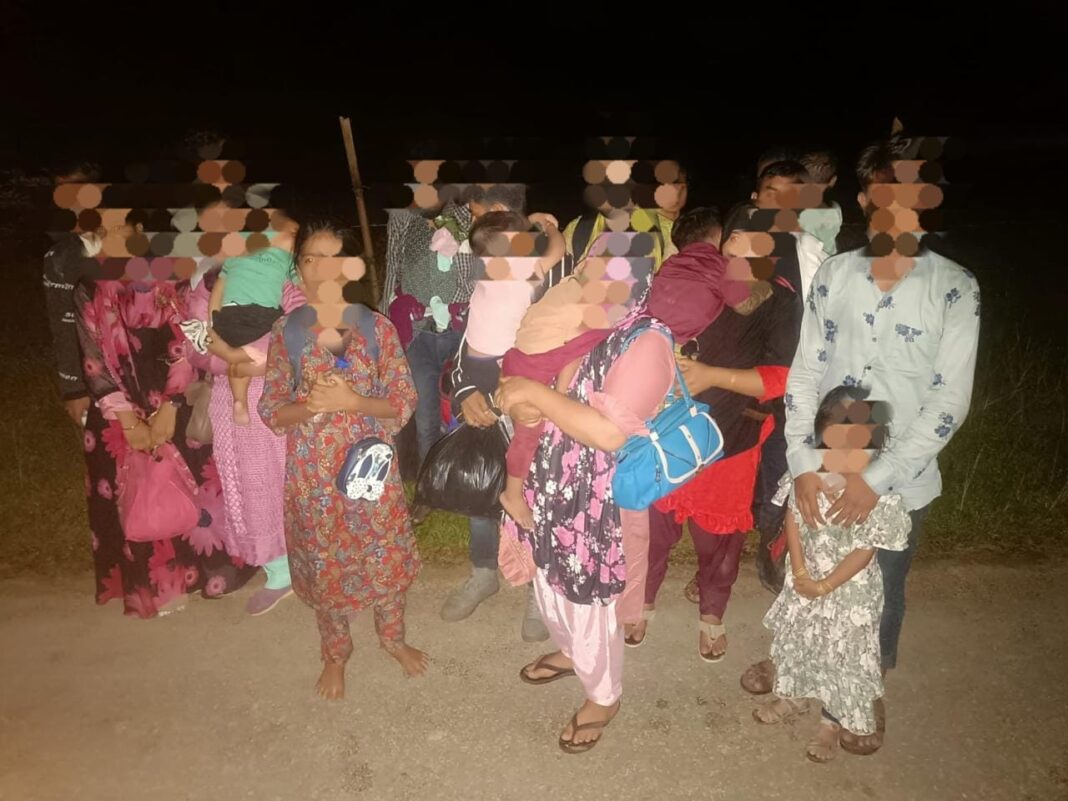 21 illegal Bangladeshi nationals pushed back from Sribhumi border