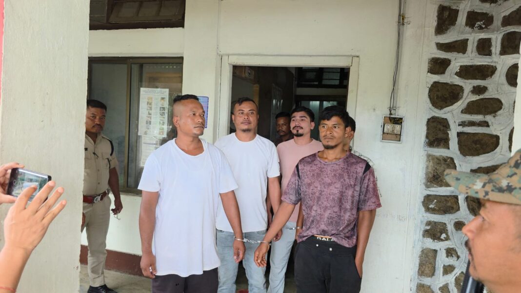 Ri Bhoi police arrest five pressure groups members for alleged extortion from tourist cabbies