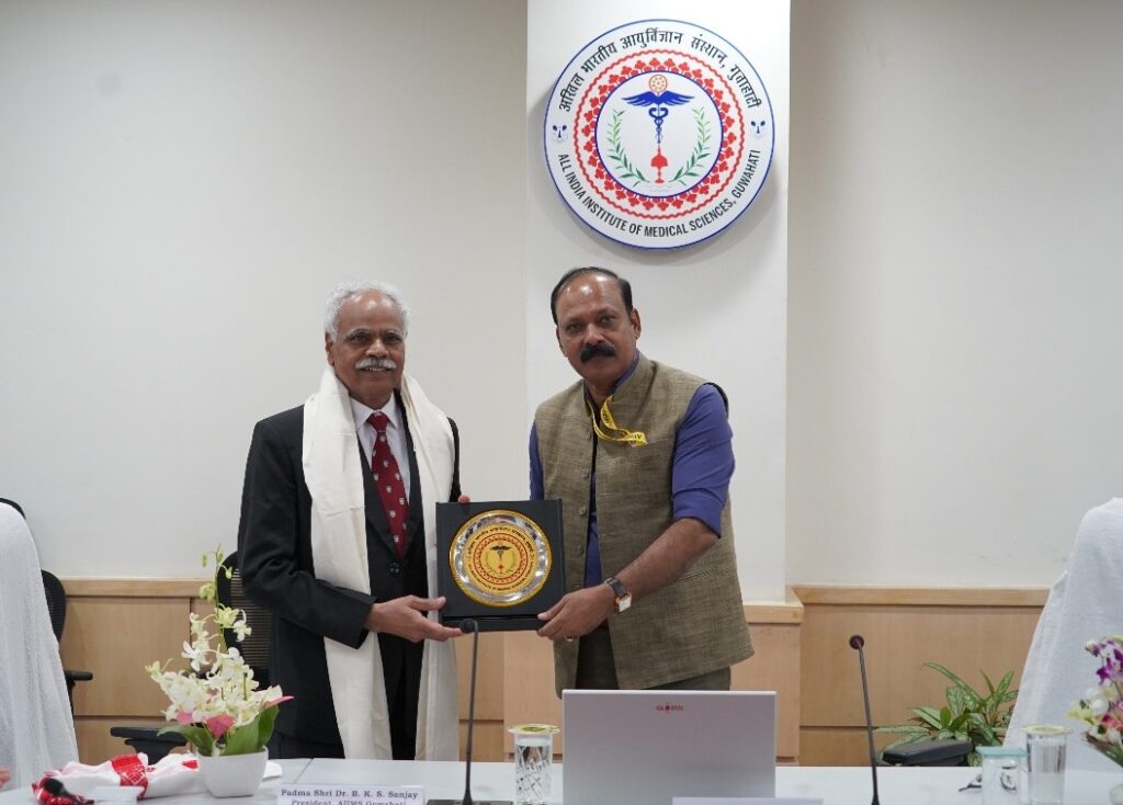 AIIMS Guwahati President Prof. B.K.S. Sanjay unveils vision for transforming healthcare in Northeast