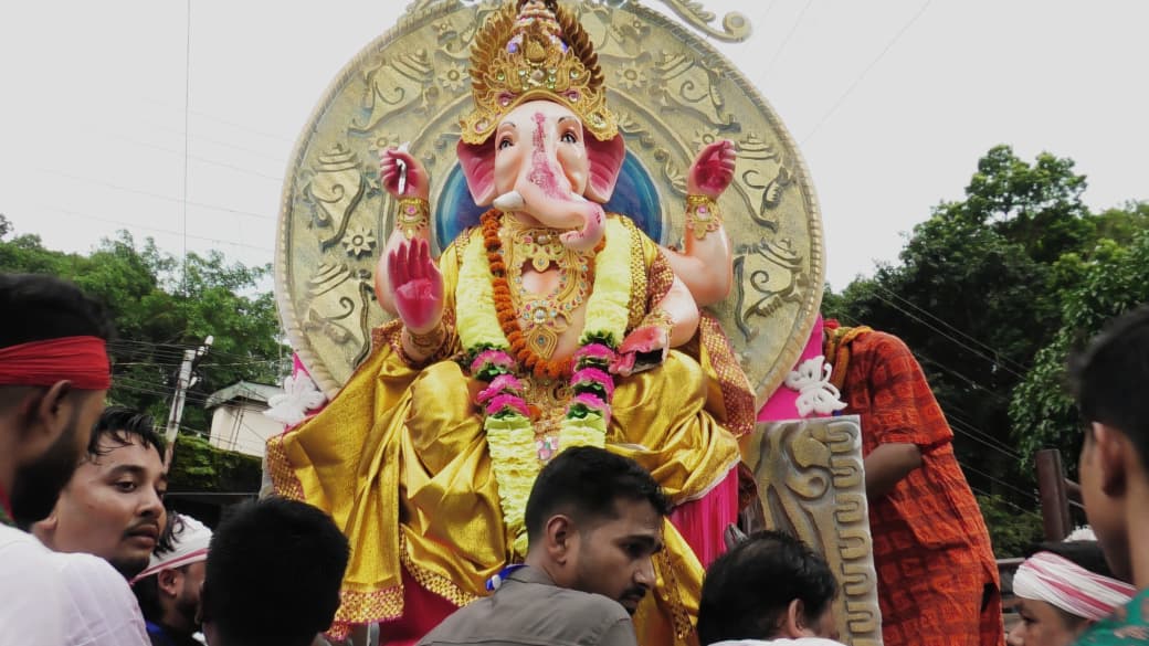 Tura bids farewell to Lord Ganesha in grand immersion ceremony