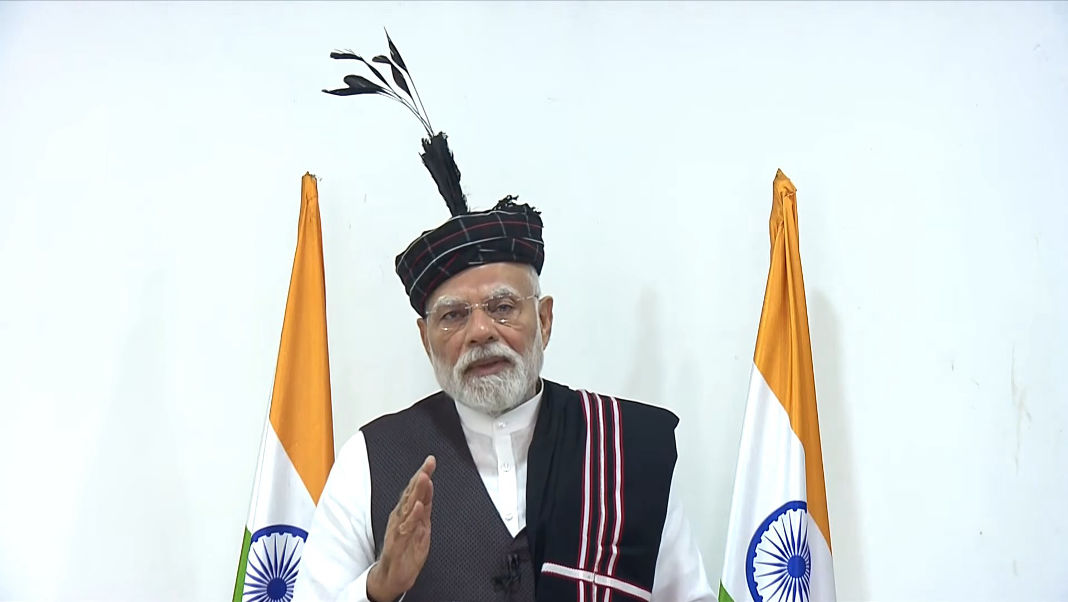 PM Modi inaugurates ₹9,000-crore development projects in Mizoram, Flags off first Rajdhani Express to Delhi