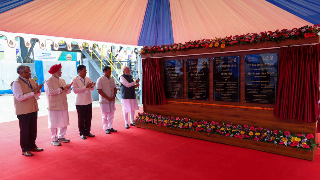 PM Modi dedicates world’s first 2G Bioethanol Plant in Assam; Assam emerges as energy hub
