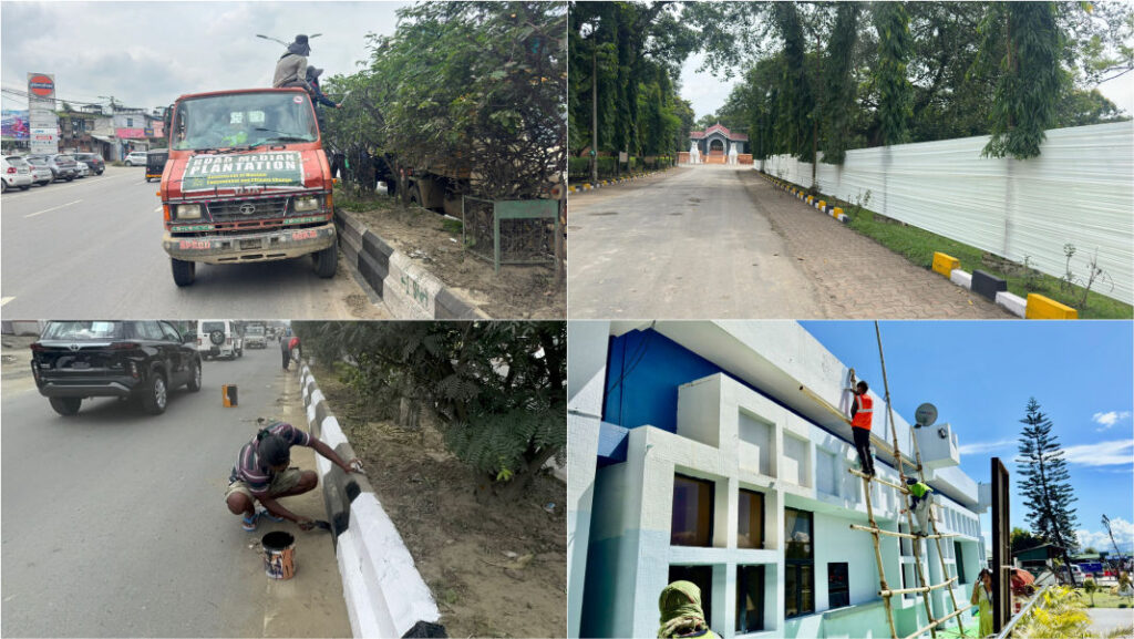 Massive preparations underway for PM Modi’s visit to Manipur