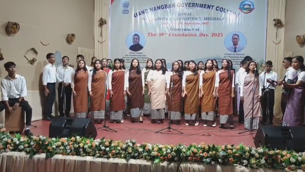 Kiang Nangbah Govt College celebrates 59th Foundation Day