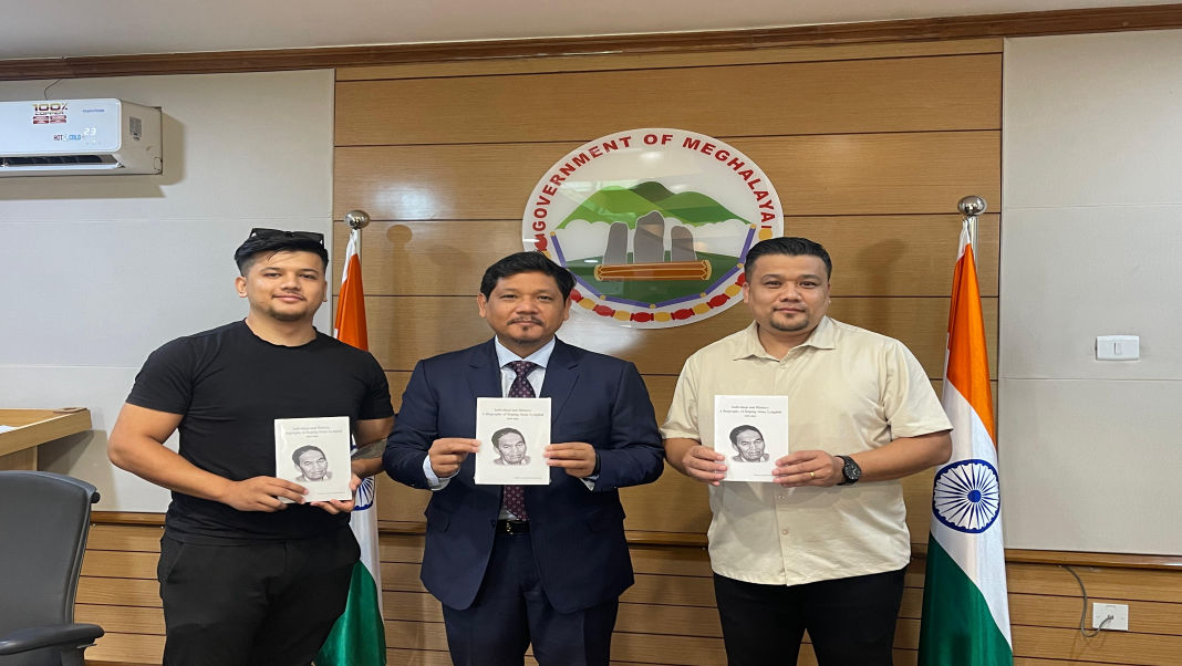Conrad K. Sangma releases new Biography on Hoping Stone Lyngdoh