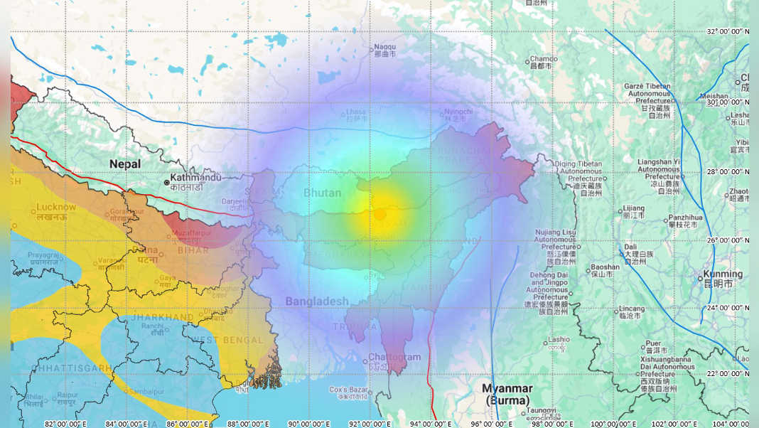 Strong 5.8 Magnitude Earthquake Strikes Assam’s Udalguri, Tremors Felt Across Borders