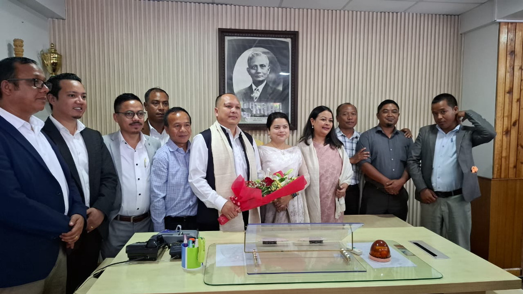 Winston Tony Lyngdoh elected unopposed as new KHADC CEM
