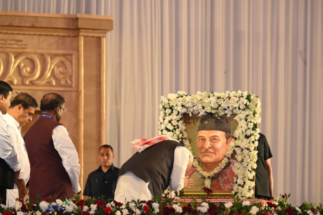 PM Modi leads Bhupen Hazarika Centenary Celebrations in Guwahati, calls him the “Voice of India’s Soul”