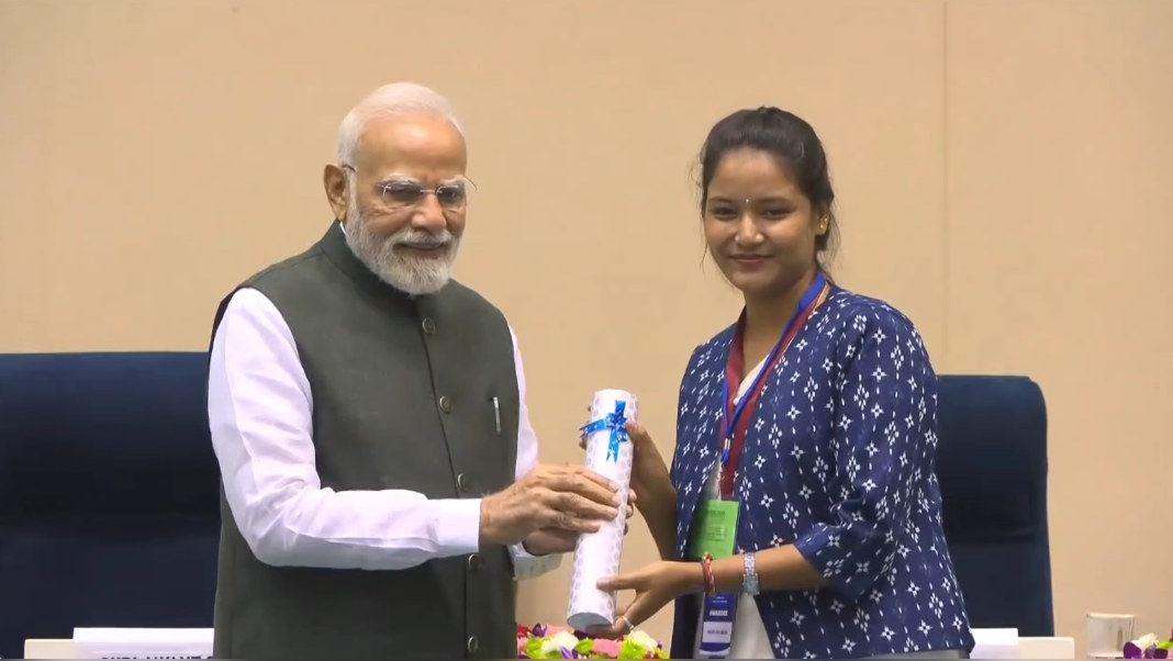 Goalpara’s Bandita Devi Rabha honoured by Prime Minister Modi for excellence in Cosmetology