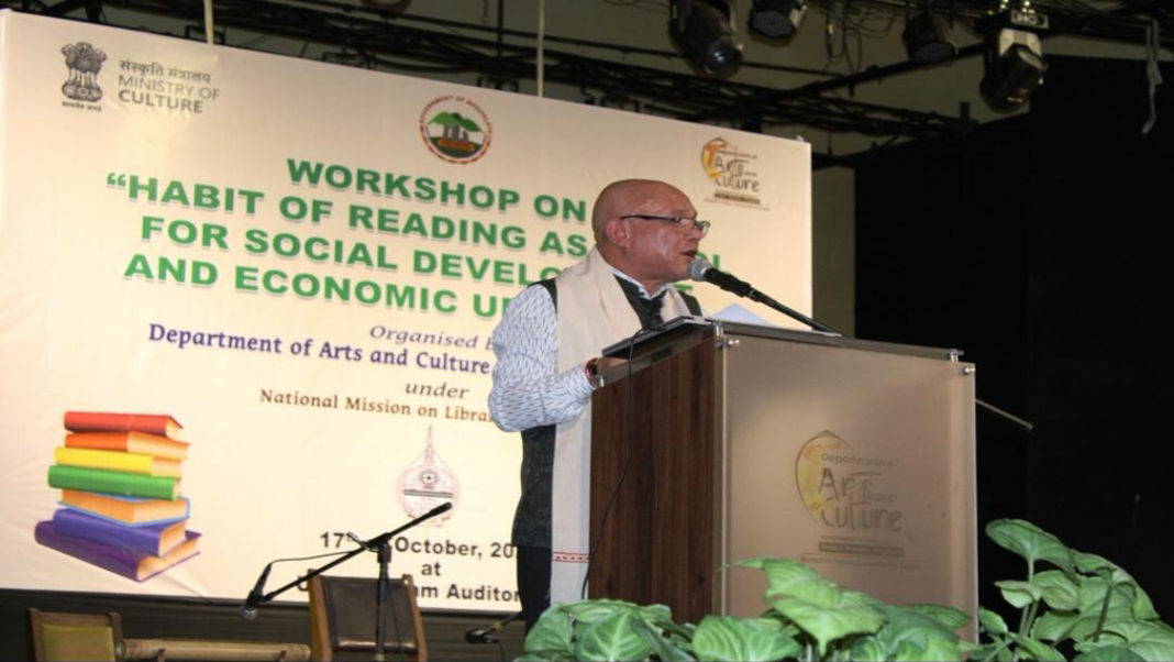 Reading key to knowledge, culture and social growth: Sanbor Shullai