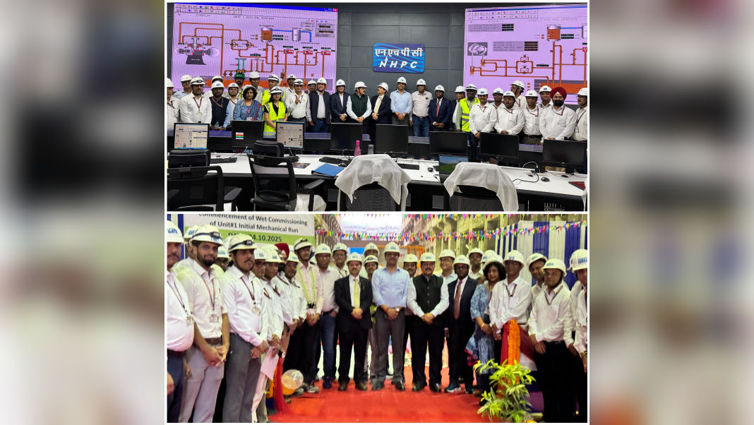 India’s largest hydropower project achieves major milestone with wet commissioning of Subansiri Unit-I