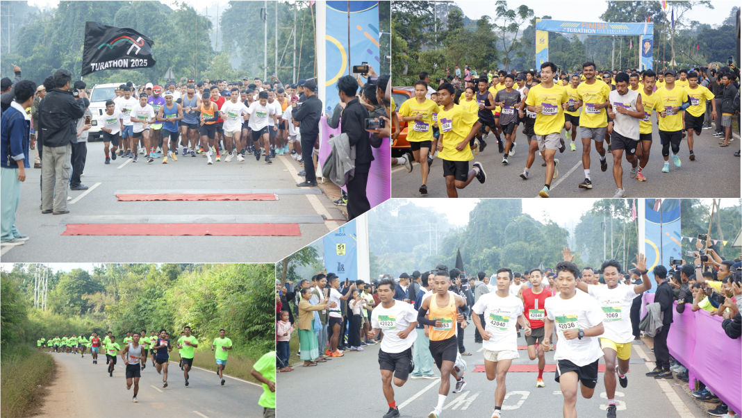 Turathon Hills Challenge 2025 | Over 2,000 runners take on 42.2 km Jengjal–Bolbokgre challenge