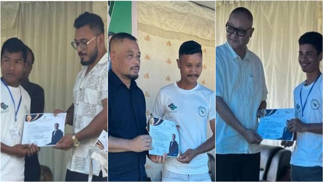 Construction painter & decorator training program concludes at Rongjeng