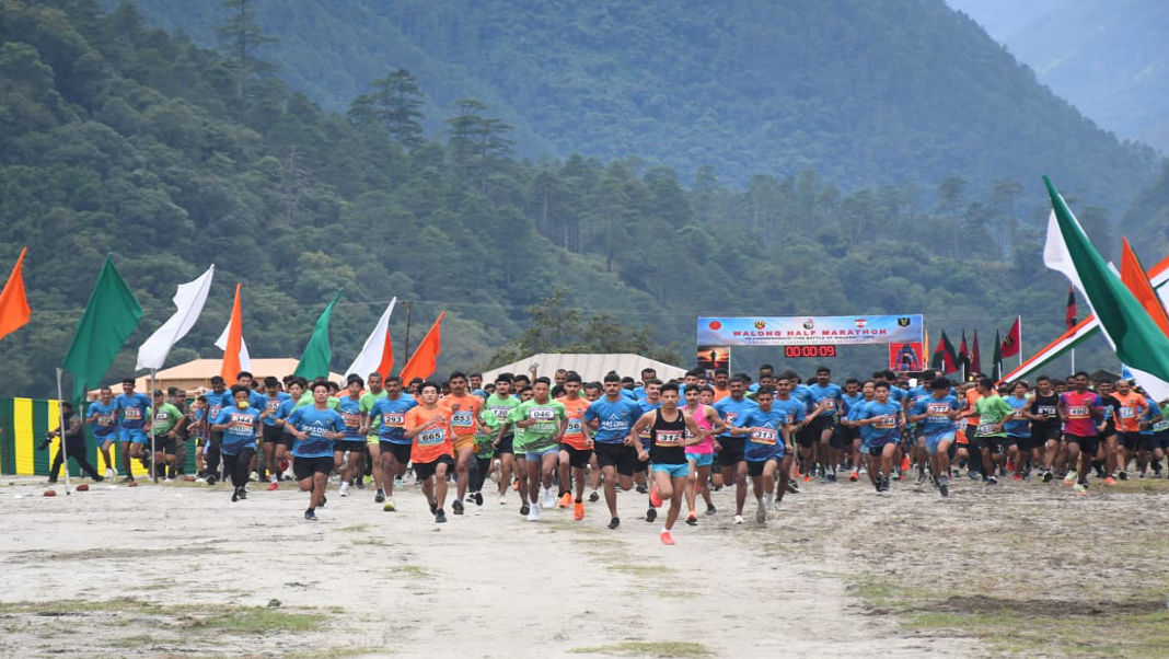 Walong Half Marathon 2025 marks 63rd Walong Day with spirit of patriotism