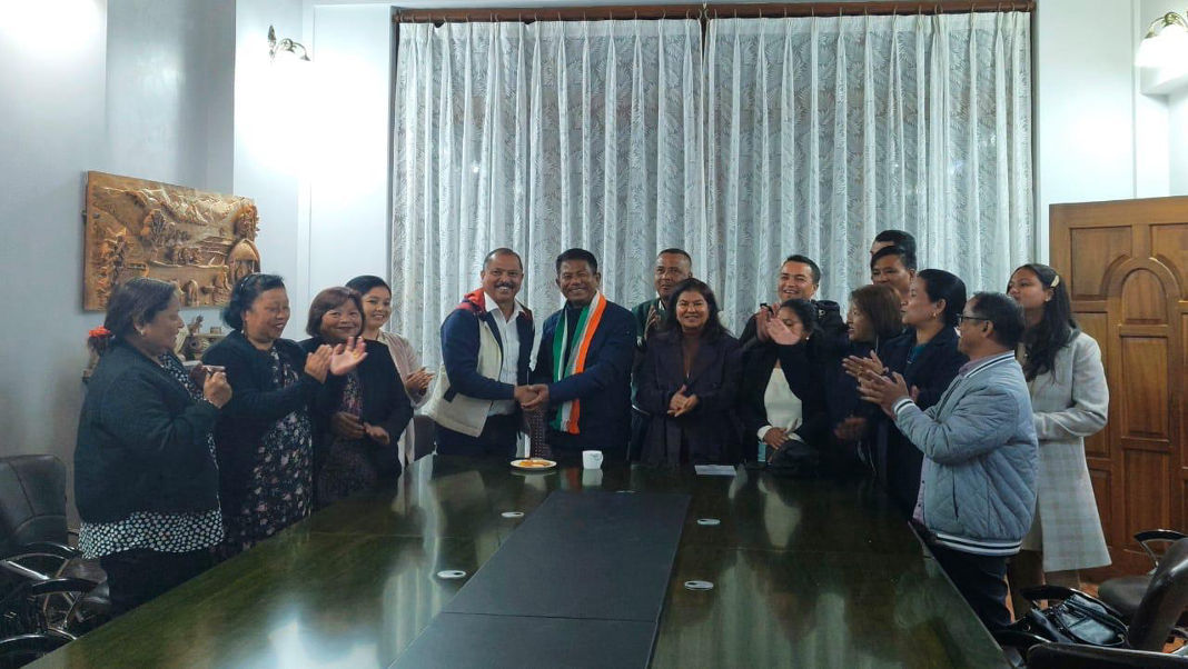 John Leslee Sangma returns to Congress before GHADC elections