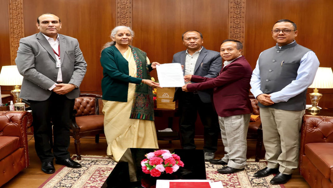 KHADC meets Union Finance Minister, urges release 15th FC funds