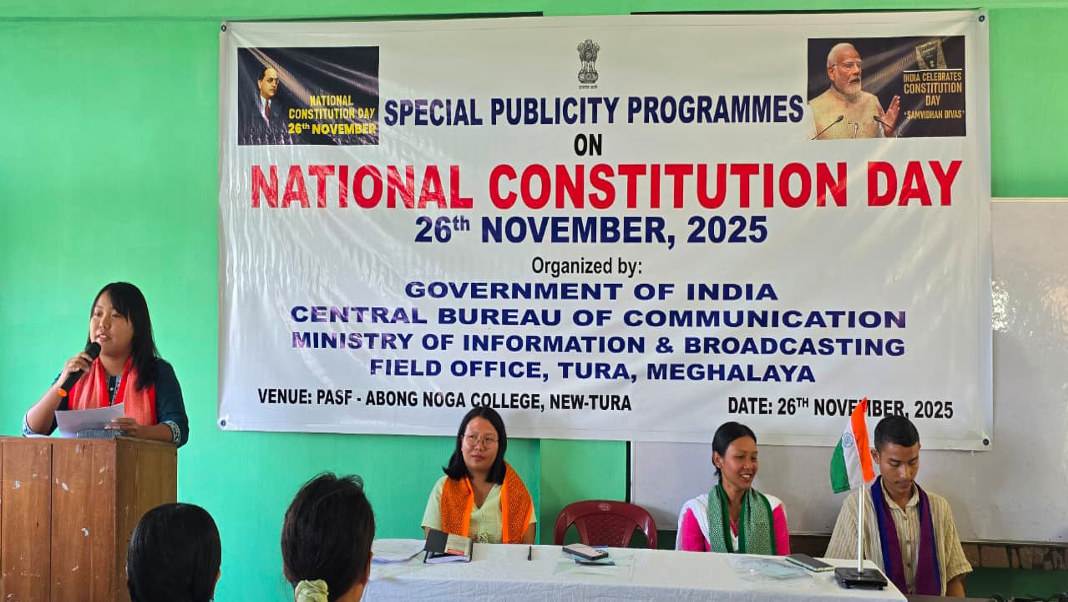 CBC Tura observes National Constitution Day at Abong Noga College