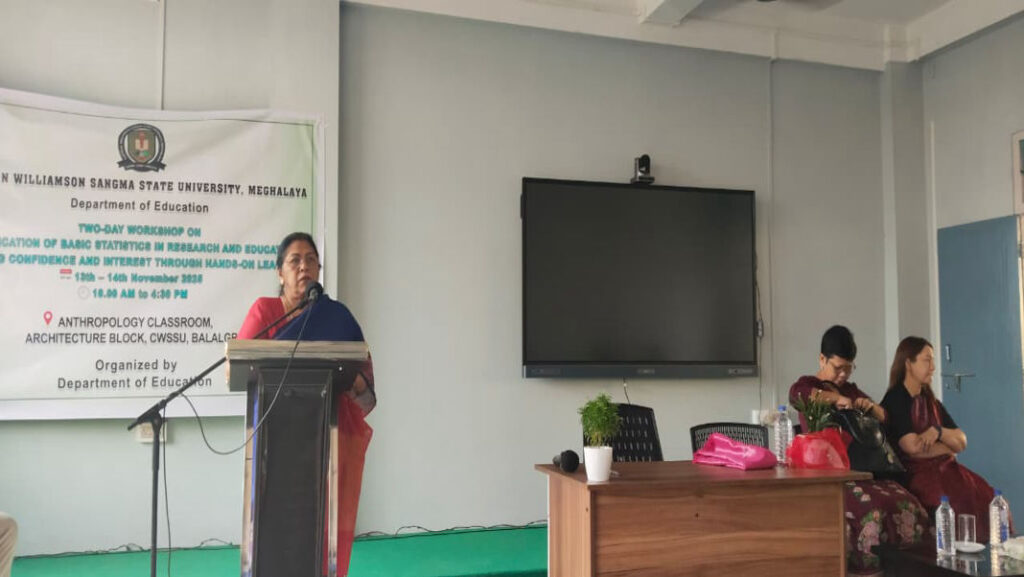 CWSSU, Tura hosts workshop on Application of Basic Statistics