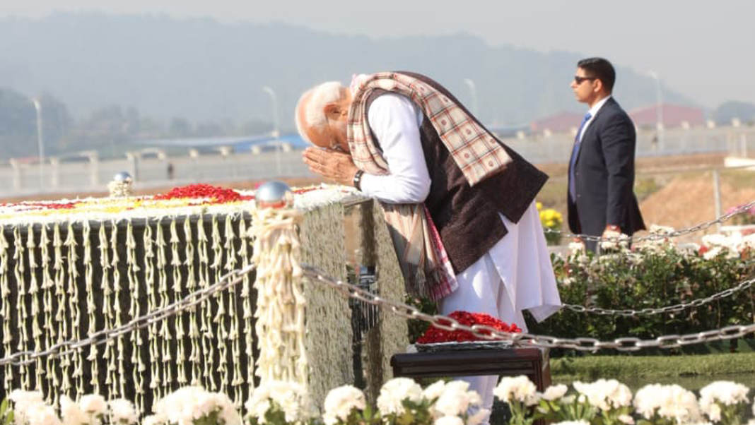 PM Modi pays tribute to Assam Agitation martyrs at Swahid Smarak, reiterates stand against illegal immigration
