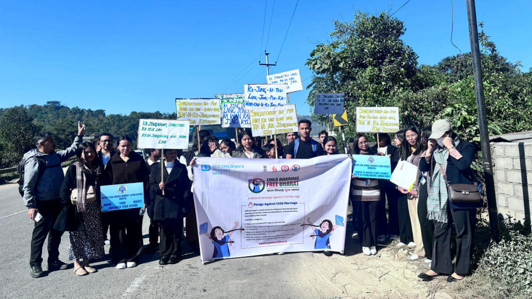 SOS Children's Village Shillong launches campaign against child marriage
