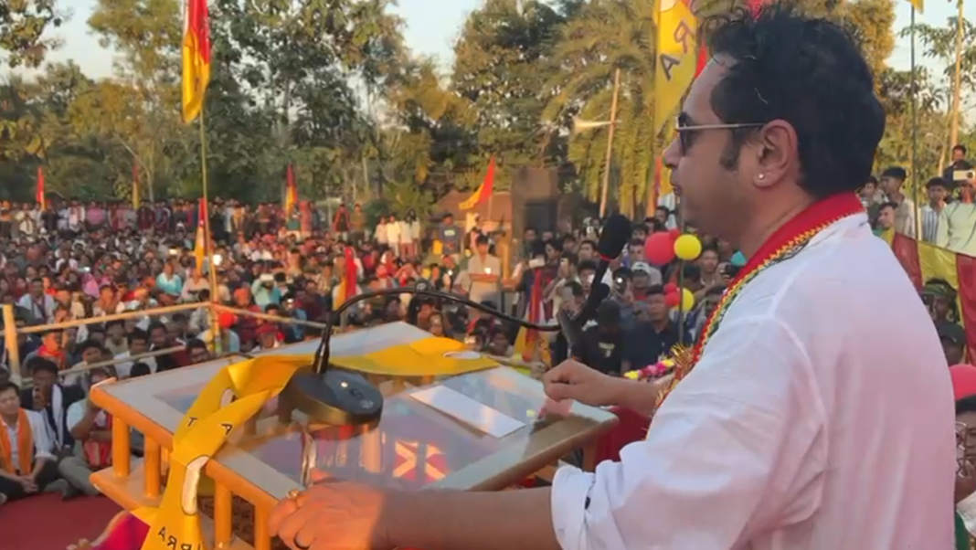 Pradyot sounds battle cry ahead of TTAADC polls, vows to ‘humiliate BJP at the ballot box’